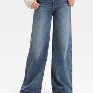 Universal Thread (Target), Women's High-Rise Wide Leg Jeans, Size 00 SHORT